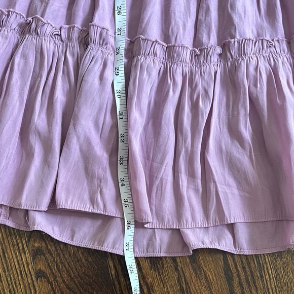 Elegant Mauve Tiered Dress - Picture 6 of 7